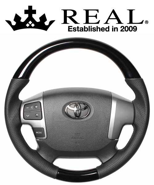 REAL STEERING オリジナルシリーズ ガングリップ小径 トヨタ ハイエース 4〜8型 20...