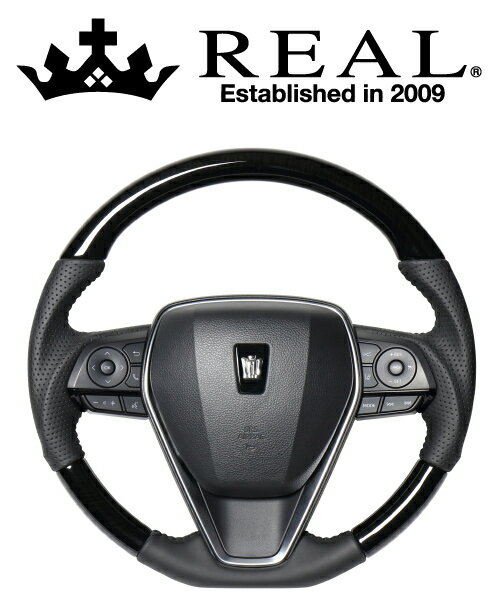 REAL STEERING オリジナルシリーズ トヨタ カローラ 210系用 カラー：38Bブラックウッド(TYA-38BBKW)【ハンドル】【自動車パーツ】レアル ステアリング