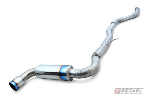 リアルスピードエンジニアリング フルチタンマフラー タイプR トヨタ GRスープラ用 (RB6090-TY06A)【マフラー】RSE REAL SPEED ENGINEERING FULL TITAN MUFFLER