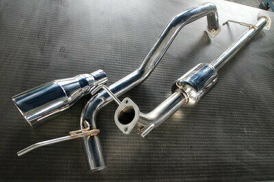 SUXON RACING 4X4 MUFFLER トヨタ ハイラックス GUN125用 サイド1本出し/ポリッシュ (HLD-125） 送料区分：D 【マフラー】【自動車パーツ】サクソンレーシング フォーバイフォー マフラー【通常ポイント10倍】