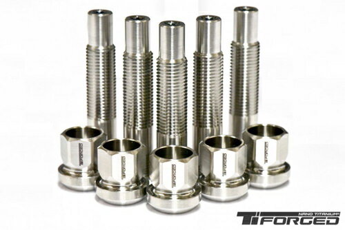 Thunder Bolt Titanium Stud Conversion Kit マセラティ用 M14 75mm 20本セット ナット形状：HEX (TF160sc1415xx-20)【ホイールパーツ】サンダアボルトチタニウム Tiフォージド クラブスポーツ スタッドコンバージョンキット【通常ポイント10倍】