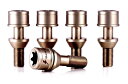 Thunder Bolt Titanium BE ZERO M14xP1.5 67mm コニカル座 20本セット(zero-1415-F)【ホイールパーツ】サン...