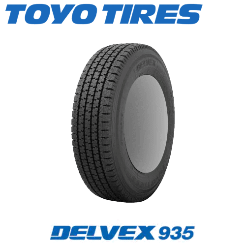 トーヨー デルベックス 935 145/80R12 86/84N 【145/80-12】新品 LT・VAN用 スタッドレスタイヤ TOYO TIRES DELVEX 935 冬タイヤ 【個人宅配送OK】【通常ポイント10倍】