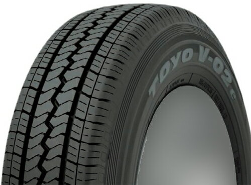 TOYO TIRES V-02e 145R12 8P 【145-12】 【新品Tire】 トラック・バン用タイヤ トーヨー タイヤ V02e 【個人宅配送OK】【通常ポイント10倍】