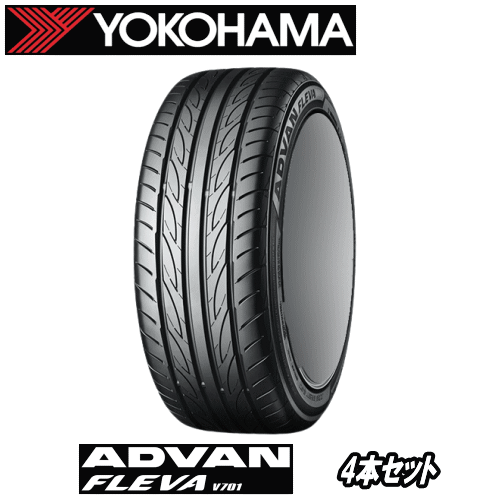 GOOD YEAR - 【エントリーでポイント10倍】4本セット YOKOHAMA ADVAN FLEVA V701 165/55R15 75V 【165/55-15】 【新品Tire】 サマータイヤ ヨコハマ タイヤ アドバン フレバ V701 【スズキ アルト ターボRS/アルトワークス用 スポーツタイヤ】