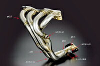 トダ レーシング エキゾーストマニフォールド スズキ スイフトスポーツ ZC31S用 (18100-ZC3-100)【エキマニ】TODA RACING Exhaust Manifold 戸田レーシング