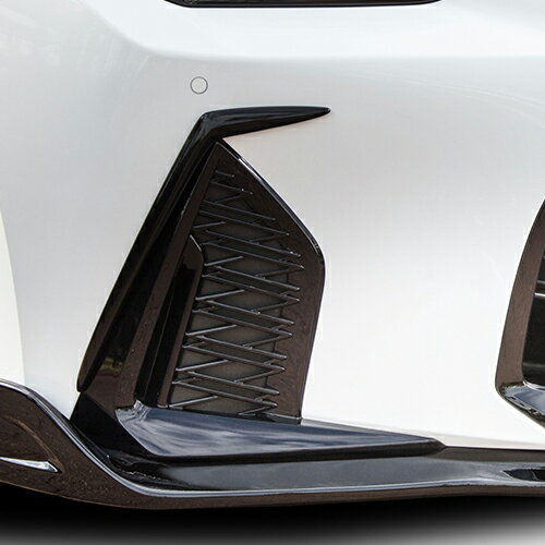 ROWEN フロントバンパーエクステンション(カーボン) レクサス IS350/IS300h/IS300 F-SPORT 後期 GSE31/AVE30/AVE35/ASE30用 (1L012E11)【エアロ】ロェン