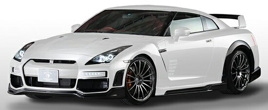 ROWEN Silver Wolf Edition フルキット(カーボン+FRP) 素地 日産 ニッサン GT-R R35用 (1N001X01)【エアロ】ロェン シルバーウルフエディション【通常ポイント10倍！】