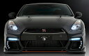 ROWEN WORLD PLATINUM フロントバンパー(カーボン+FRP) 素地 日産 ニッサン GT-R (MY2010〜) R35用 (1N003A10...