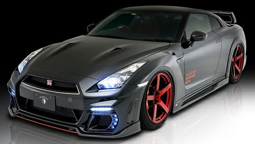 ROWEN WORLD PLATINUM プレミアムレーシングスタイルフルキット(カーボン+FRP) 素地 日産 ニッサン GT-R R35用 (1N003X11) フルエアロ8点キット【エアロ】ロェン ワールドプラチナ【通常ポイント10倍！】