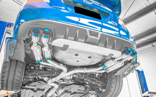 ROWEN PREMIUM01TR HEAT BLUE TITAN スバル WRX STI VAB用 レギュラースペック(1S006Z02TR)【マフラー】【自動車パーツ】ロェン プレミアム01TR ヒートブルーチタン