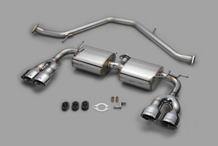 TOM'S Exhaust System TOM'S BARREL トヨタ カローラスポーツ 同社製エアロパーツ装着車 ZWE211H/NRE210H用 カーボンテール仕様(17400-TZE23)【マフラー】【自動車パーツ】トムス エキゾーストシステム トムスバレル【個人宅も別途送料負担にて配送可能】