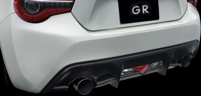 TRD GR SPORTS MUFFLER トヨタ 86(ハチロク) MC後 ZN6用 （MS153-18003）【マフラー】【自動車パーツ】ティーアールディー GRスポーツマフラー【通常ポイント10倍】