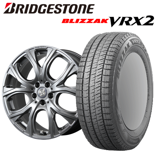Audi Q5/SQ5(FY)用 タイヤ銘柄： ブリヂストン ブリザック VRX2 タイヤサイズ： 235/55R19 ホイール： アルミホィール スタッドレスタイヤ ホイール4本セット【19インチ】ポイント10倍】