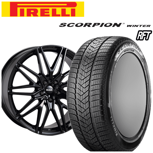 BMW X5(G05)用 タイヤ銘柄： ピレリ スコルピオン ウィンター RFT タイヤサイズ： 275/40R21 ホイール： アルミホィール ウィンタータイヤ ホイール4本セット【21インチ】【ポイント10倍】【ランフラットタイヤ】