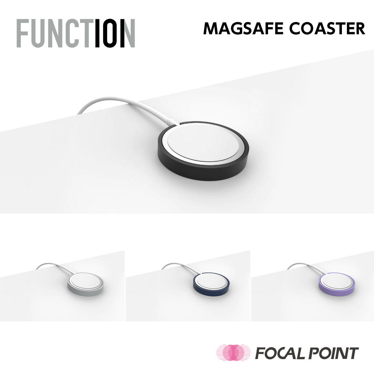 FUNCTION101 MAGSAFE COASTER マグネット式コースター型ホルダー ファンクションワンオーワン マグセーフコースター