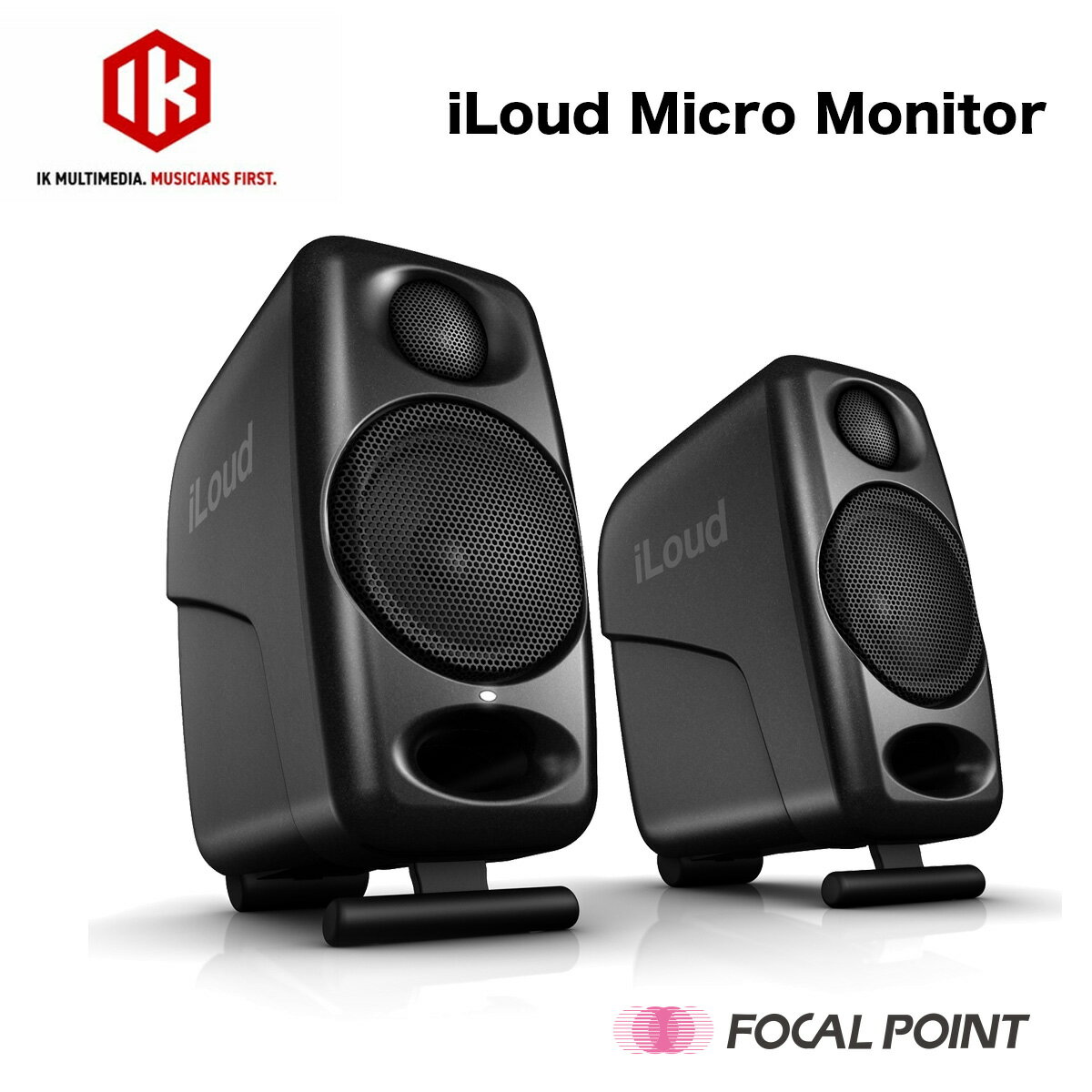 IK Multimedia / アイケーマルチメディアiLoud Micro Monitor / アイラウド マイクロモニターアクティブ スタジオ リファレンス モニタ..