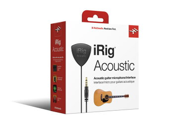 【IK Multimedia / アイケーマルチメディア】iRig Acoustic (アイリグ アコースティック)【日本正規総代理店】【アコースティックギター モバイルマイク インターフェース IKマルチメディア アイケイマルチメディア】