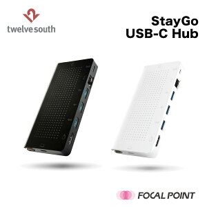 Twelve South / ȥ֥StayGo USB-C Hub / ƥ 桼ӡϥ֥ϥ USB-C MacBook ݡ å ڡ  ֥ USBϥ / iMac M1 Ρȥ֥åPC iPad Proʤɤ˻ȤUSB-Cϥ / TWS-OT-000021 / TWS-OT-000024