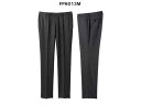メンズスリムストレッチパンツウール50% ポリエステル50% 【サイズ:W70〜91cm】