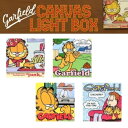 【 ガーフィールド バーガー 】 LED内蔵 WALL ART GARFIELD CANVAS LIGHT BOX キャンバスライト 壁掛け ガーフィールド