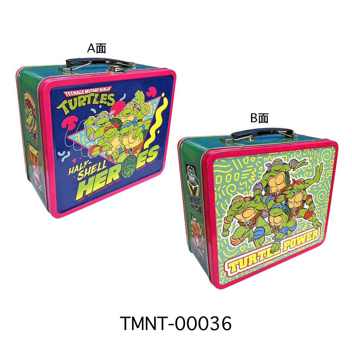 【 タートルズ 】 Teenage Mutant Ninja Turtles VINTAGE LUNCH BOX ランチボックス