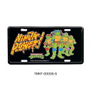 【 タートルズ ブラック 】Teenage Mutant Ninja Turtles CM PLATE CMプレート ライセンスプレート