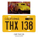 【 THX138 アメリカン・グラフィティ 】 MOVIE CM PLATE ムービー ライセンス プレート