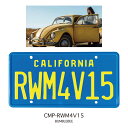 【 RWM4V15 バンブルビー 】MOVIE CM PLATE ムービー ライセンス プレート