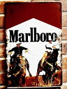 【 マルボロ 】 ティン ブリキ看板 Marlboro Sign Plate