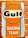 【 GULF 】 ティン ブリキ看板 Sign Plate