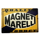 【 マニエッティ・マレリ 】 ティン ブリキ看板 Sign Plate