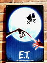 【 E.T. 】ティン 看板 ブリキ 映画 Sign Plate