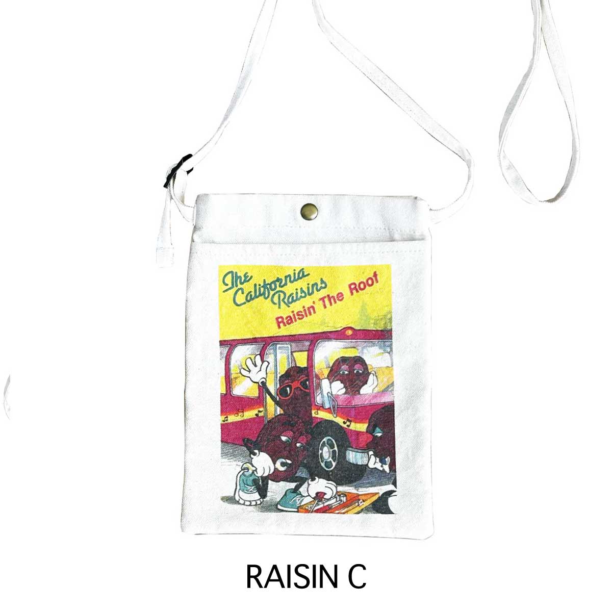 【 カリフォルニアレーズン 】 California Raisin MINI SHOULDER BAG ミニショルダーバッグ