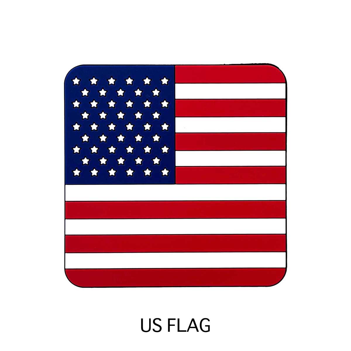 【 アメリカ国旗 】 AMERICA FLAG RUBBER COASTER ADVERTISING アドバタイジング ラバーコースター