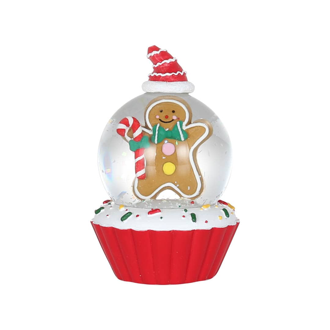 【 ジンジャー マン 】 SNOWGLOBE GINGER MAN スノーグローブ