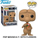 【 E.T. 】 POP Movies E.T. With Flowers FUNKO フィギュア アメリカン雑貨 アメトイ ファンコ ポップ(3)
