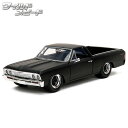 【ワイルドスピード】 JADATOYS 1:24 ダイキャストカー 1967 CHEVROLET EL CAMINO