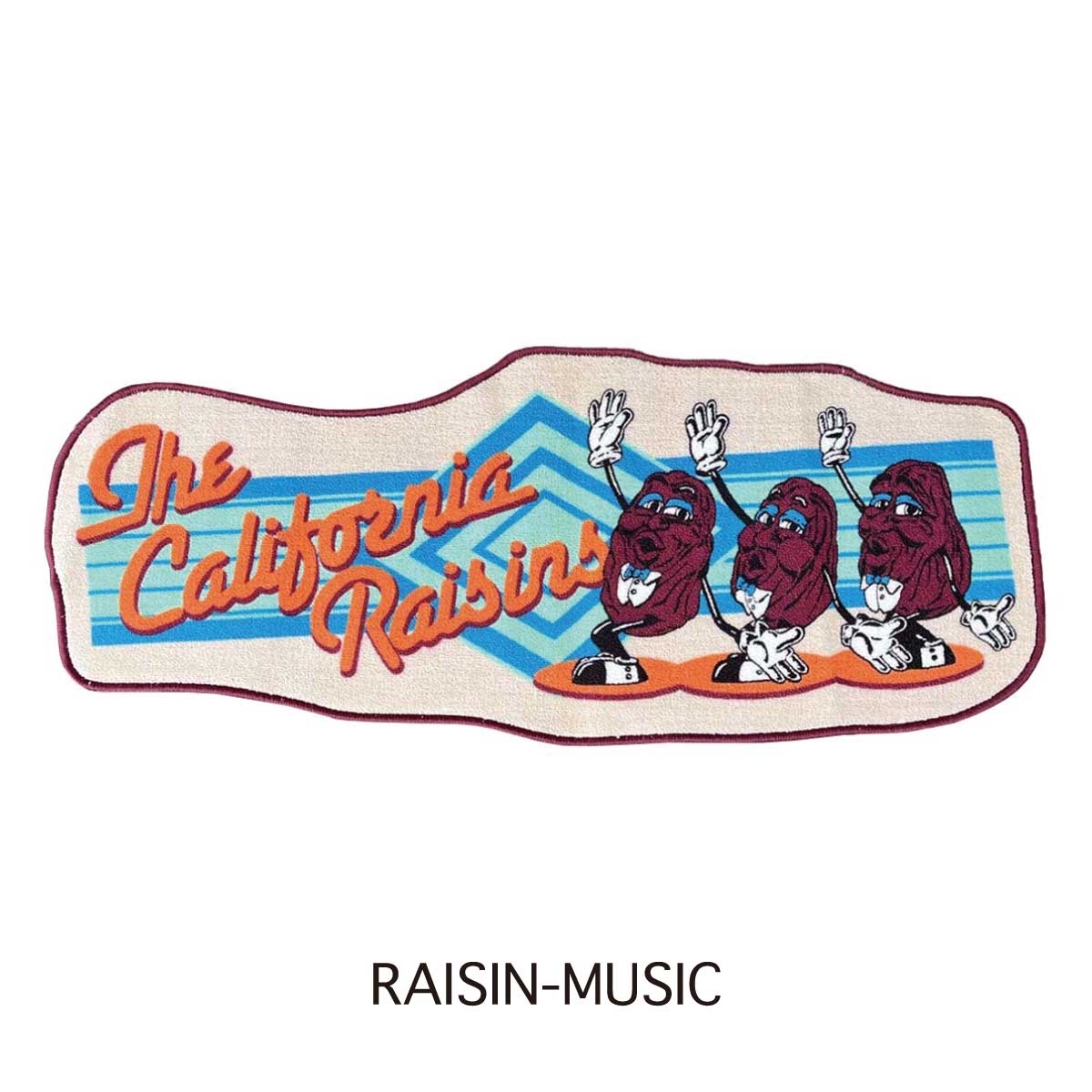 【 カリフォルニアレーズン 】アメキャラ大集合 ふかふか肌触りGOOD】AMERICAN KITCHEN MAT アメリカン..