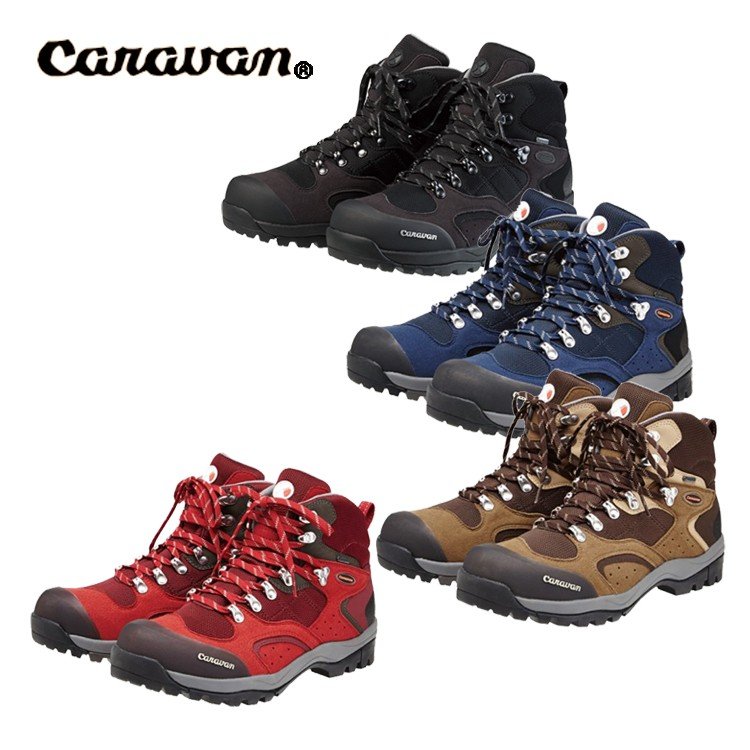 Caravan キャラバン C1_02S ユニセックス 登山靴 トレッキングシューズ ゴアテックス GORE-TEX 防水 山登り キャンプ アウトドア 野外フェス 0010106