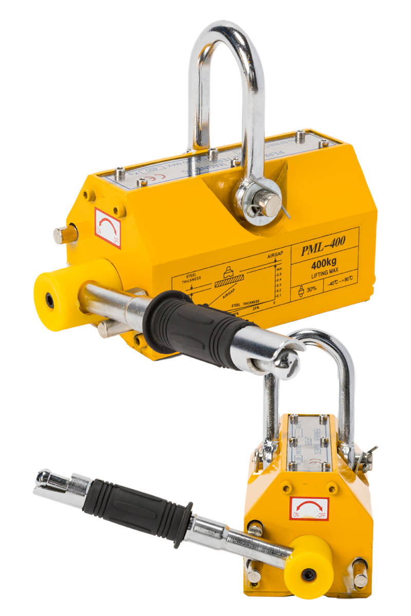 【国際CE認証品】リフティングマグネット 400kg 永久磁石 吊り下げ式 電源不要 超強力 リフマグ(3)