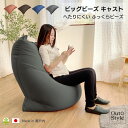 ヘタリにくい ビーズクッション ビッグ キャスト 背もたれ 95x125x25cm 特大 ビーズクッション ソファ ビーズソファ 日本製 発泡ビーズ 極小 補充...