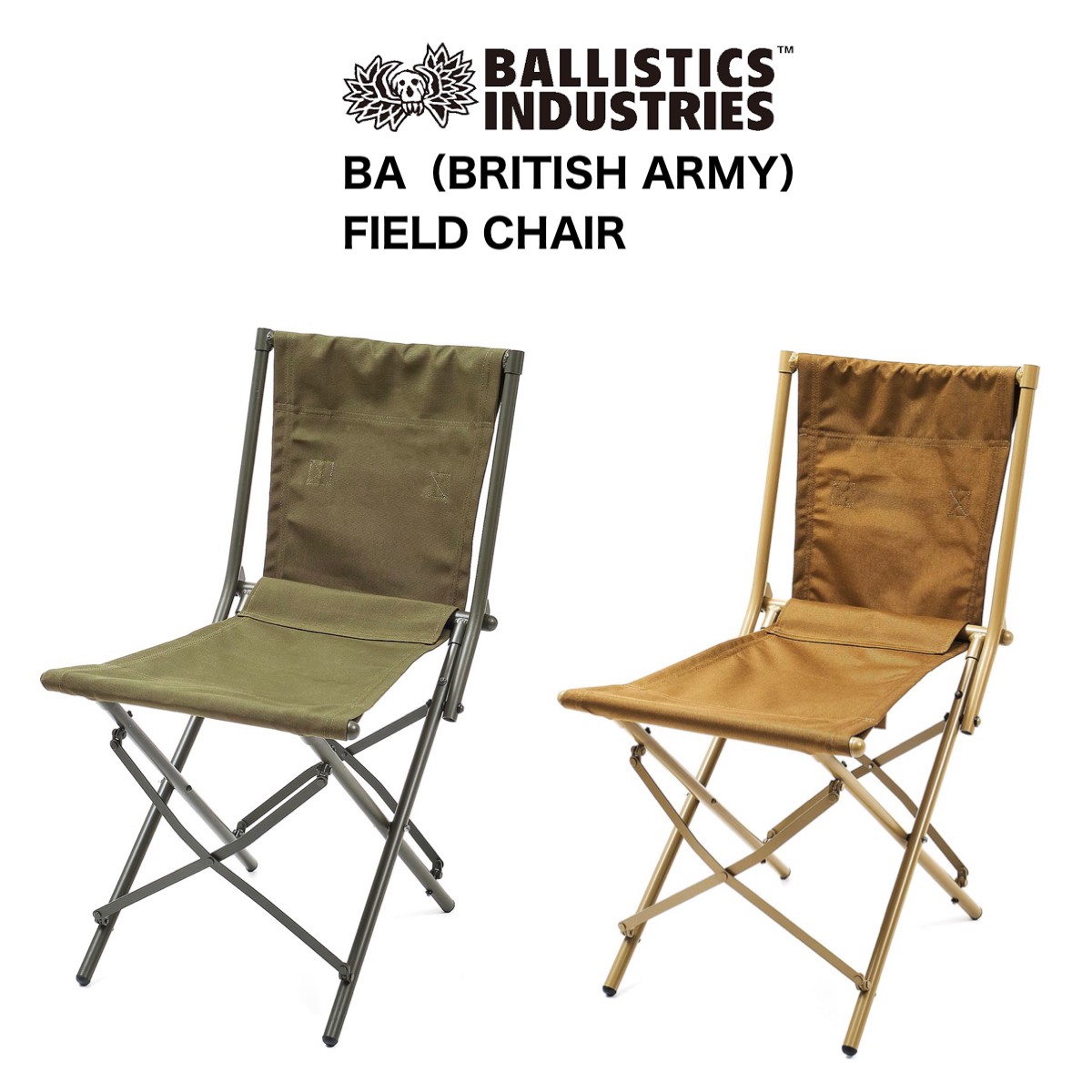SALE!!30%OFF!! バリスティクス ブリティッシュアーミーフィールドチェア Ballistics BA（BRITISH ARMY）FIELD CHAIR BAA-2101 / アウトドア キャンプ チェア 椅子