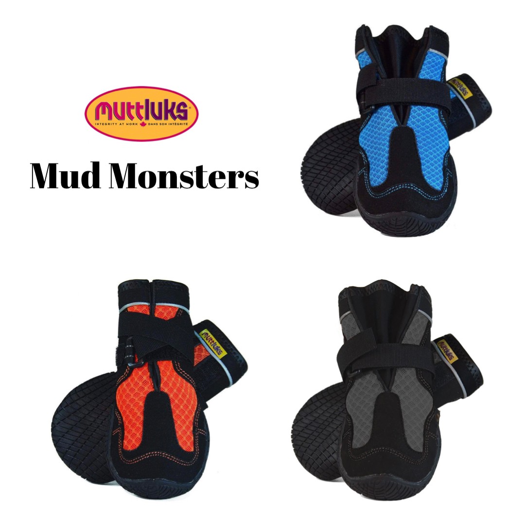 楽天Out Tail Dog Outdoor Gearマットラクス マッドモンスターズ サイズ9・10 Muttluks Mud Monsters / 犬用の靴 中型犬 大型犬 ドッグシューズ オールシーズン アウトドア トレッキング 災害 防災