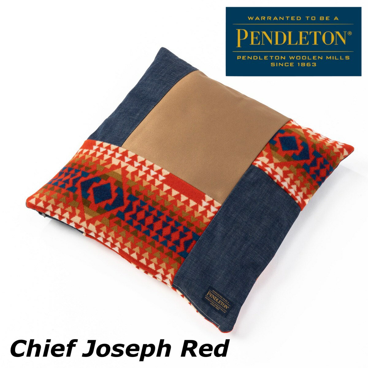 PENDLETON Wool Denim Cushion Cover ウールデニムクッションカバー ペンドルトン/ネイティブ柄 おしゃれ クッションカバー