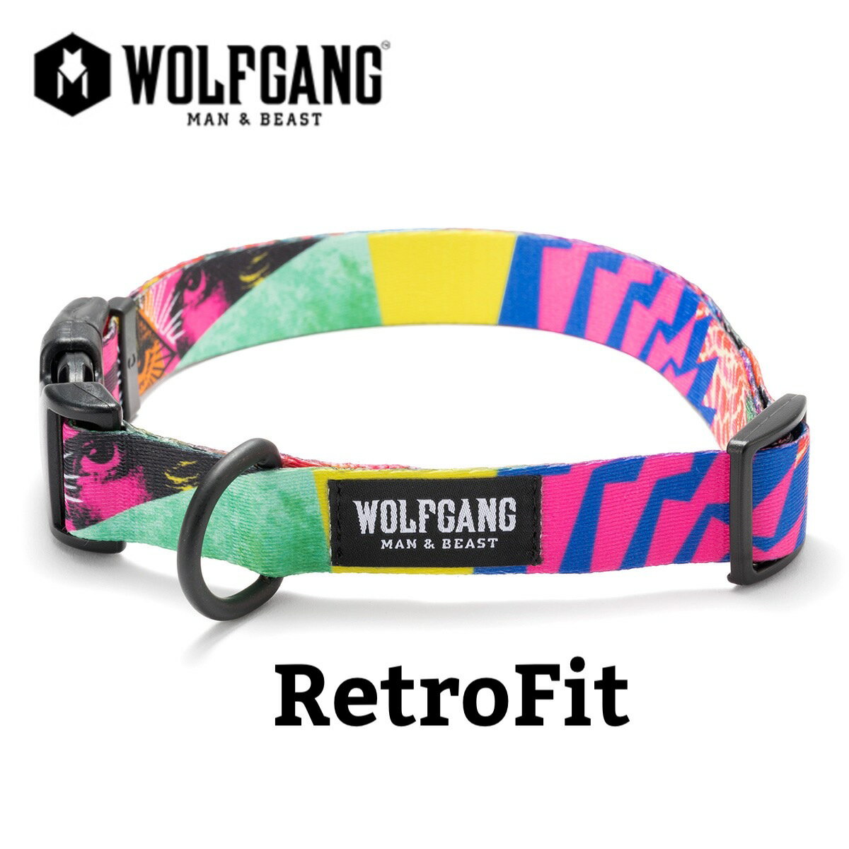 送料無料！ウルフギャング RetroFit カラー Lサイズ 　首輪　WOLFGANG レトロフィット Lサイズ