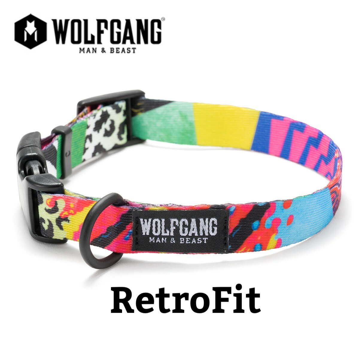 送料無料！ウルフギャング RetroFit カラー Sサイズ 　首輪　WOLFGANG レトロフィット Sサイズ