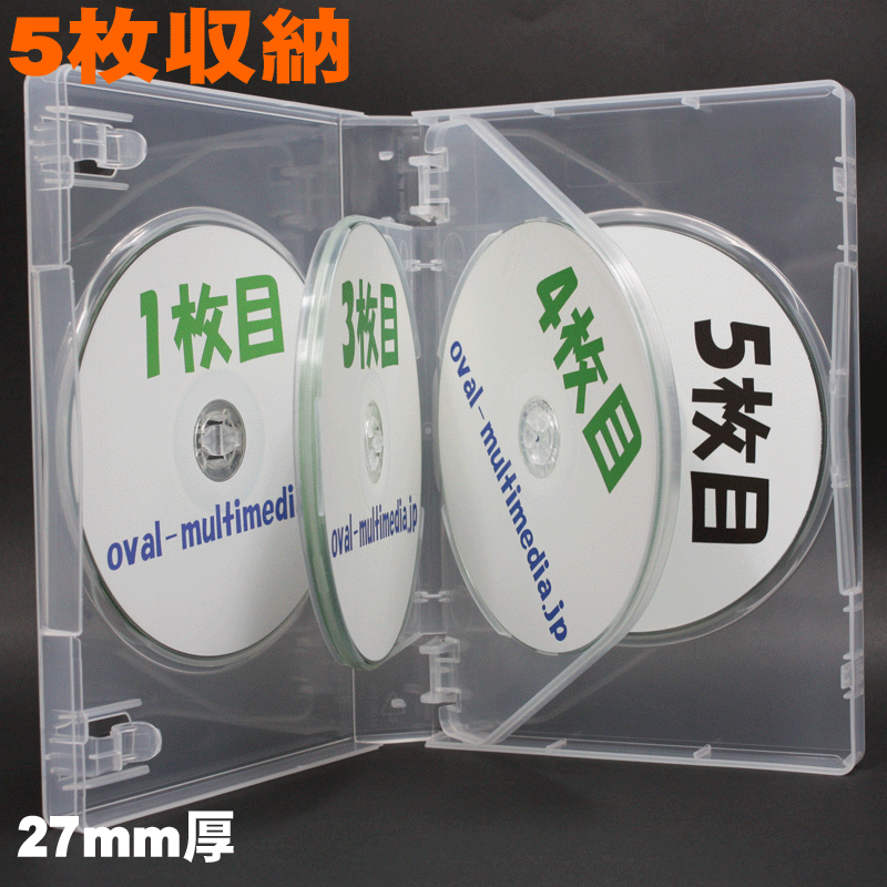 27mm�� 5���Ǽ M���å�DVD�ȡ��륱���� ���ꥢ 1�� Blu-rayDisc��Ǽ��ǽ