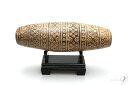 【大型天珠 迫力ある 千眼天珠(365眼) 約28cm×9cm 約3.4kg】【台座付き】【メール便不可】【B】 z