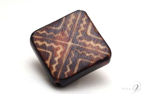 【木珠 天神木珠・約36*5mm×36*5mm×7*5mm】【メール便可】【SU】